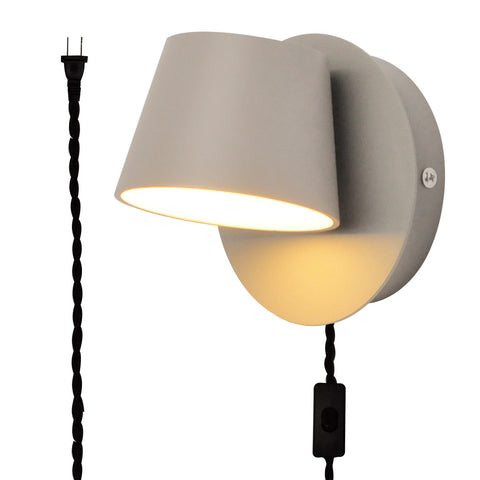 LED Reading Wall Lamp with Switch - Rotating Adjustable