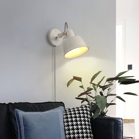 Indoor Reading Night Light Fixture Adjustable Spotlight