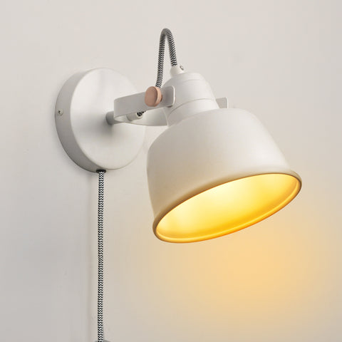 Indoor Reading Night Light Fixture Adjustable Spotlight