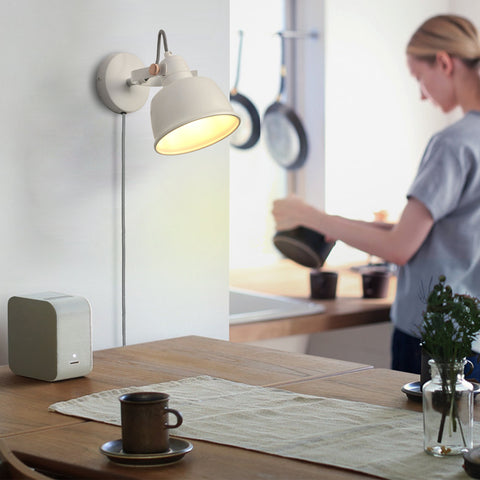 Indoor Reading Night Light Fixture Adjustable Spotlight
