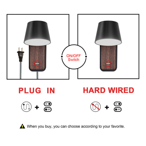 Industrial Wooden Wall Sconce Lighting Fixtures