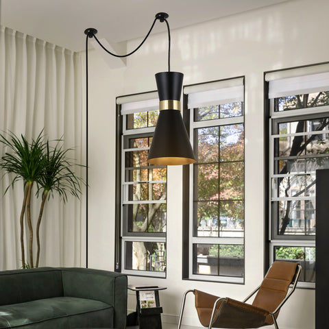Indoor Retro Metal Pendant Light