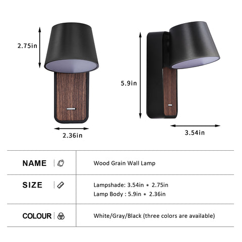 Industrial Wooden Wall Sconce Lighting Fixtures