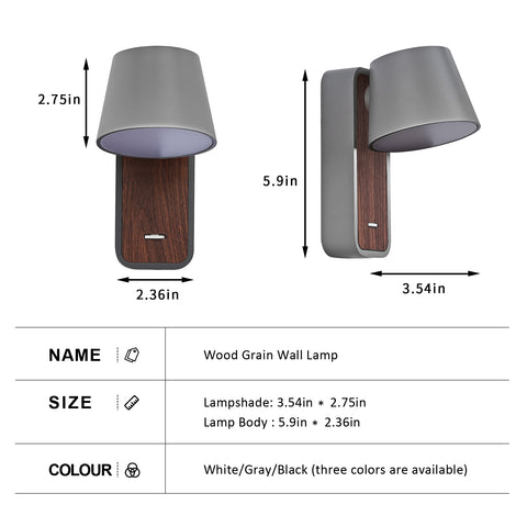Industrial Wooden Wall Sconce Lighting Fixtures