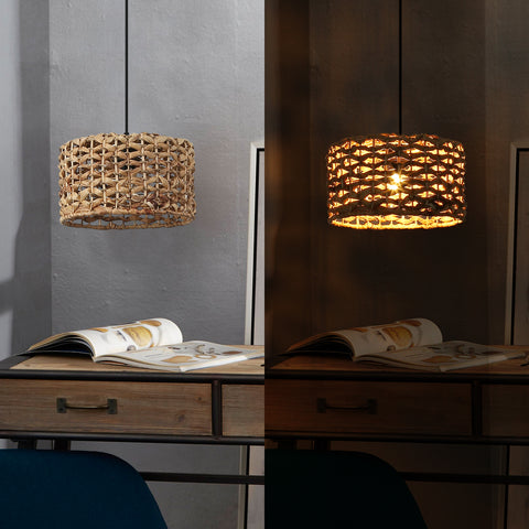 Modern Rattan Bamboo Pendant Light