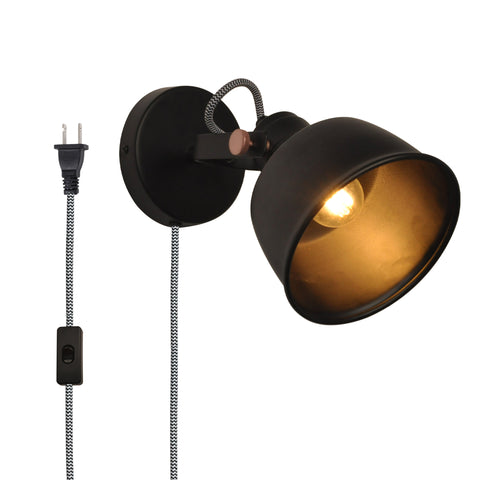 Indoor Reading Night Light Fixture Adjustable Spotlight
