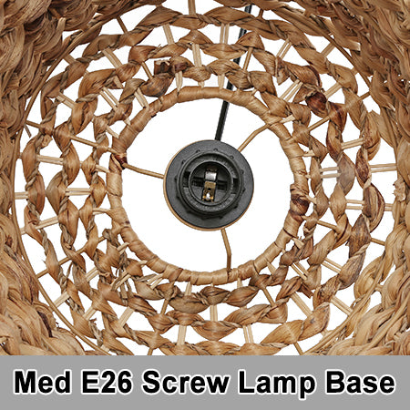 Modern Rattan Bamboo Pendant Light