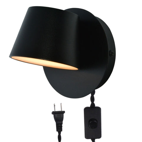 LED Reading Wall Lamp with Switch - Rotating Adjustable