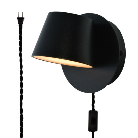LED Reading Wall Lamp with Switch - Rotating Adjustable